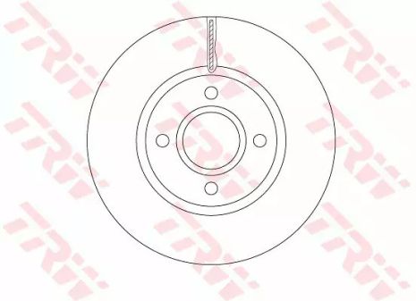 BRAKE FORD B-MAX, TRW (DF6509)