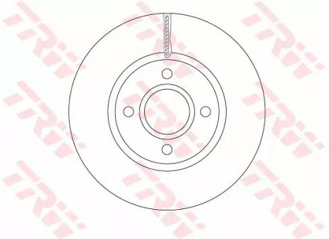 BRAKE FORD B-MAX, TRW (DF6509)