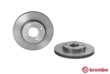 Диск тормозной FORD AUSTRALIA, MAZDA 2, BREMBO (09780611)