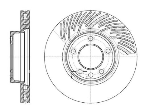 Brake VW Touareg, Porsche Cayenne, REMSA (677311)