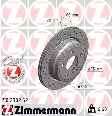 BRAKE BMW 4, Zimmermann (150290252)