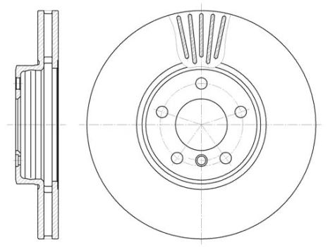 BRAKE BMW X3, REMSA (660010)