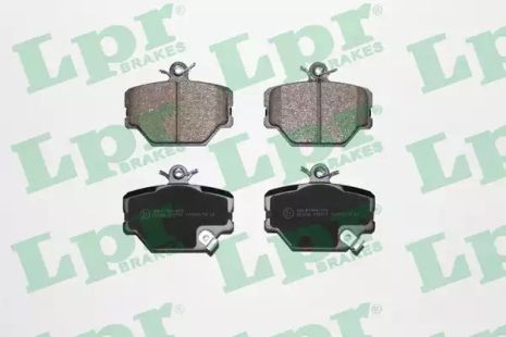 Набір гальмівних майданчиків, Disk Brake Smart Fortwo, LPR (05p761)