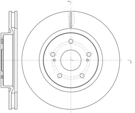 Brake Suzuki Grand Vitara, REMSA (6121210)