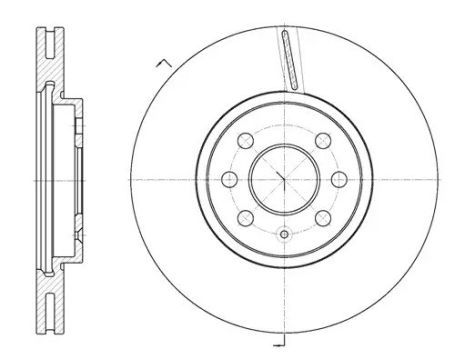 Brake Opel Meriva, Opel Meriva, REMSA (668510)