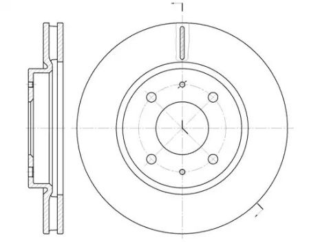 Brake Mitsubishi Lancer, REMSA (689010)