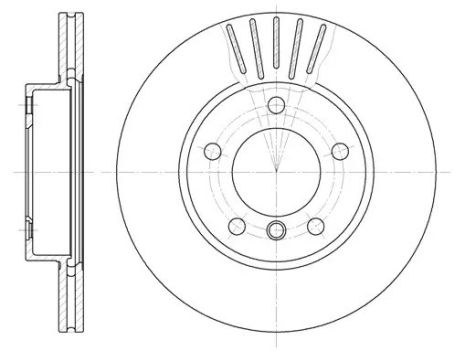 BRAKE BMW Z4, REMSA (632410)