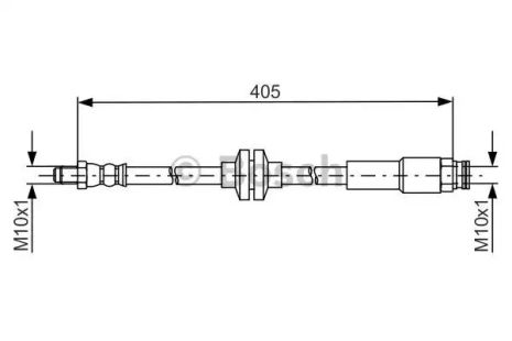 Brake Jeep Renegade, Opel Combo, Bosch (1987481671)