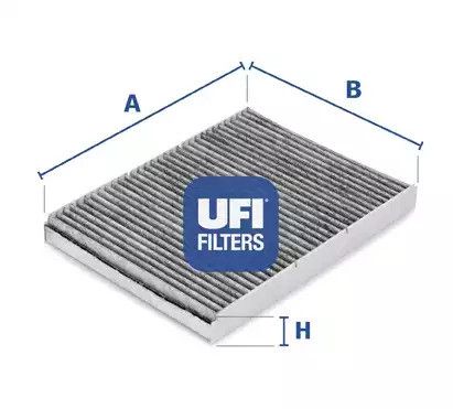 Фильтр салона SEAT TOLEDO, SKODA OCTAVIA, UFI (5410900)