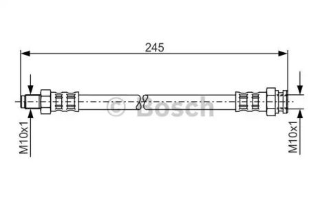 Brake Mitsubishi L 200, Bosch (1987481013)