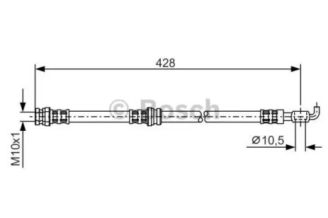 Brake Volvo V40, Mitsubishi Space, Bosch (1987476166)