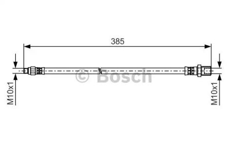 Brake Iveco Daily, Bosch (1987481510)