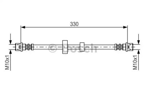 Brake Hose VW Transporter, Bosch (1987476411)