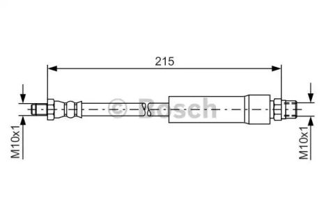 Brake Audi A4, Bosch (1987476142)