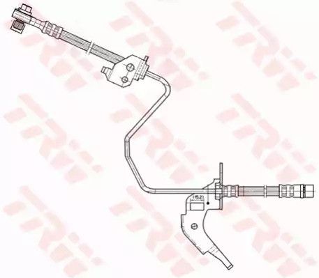 Brake Chevrolet Astra, Vauxhall Combo, TRW (PHD566)