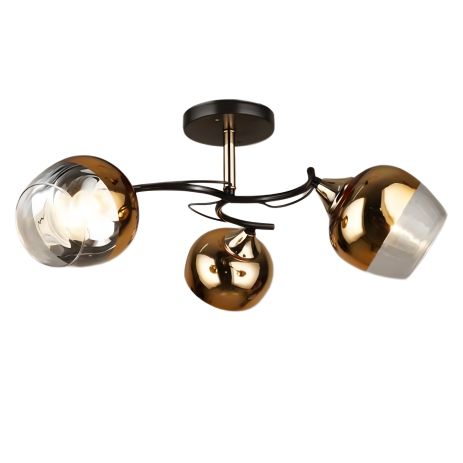 Люстра декоративная Sirius B N4100/3 BK+FGD Люстра декоративная Sirius B N4100/3 BK+FGD