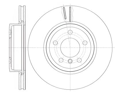 Тормозной диск для BMW X3, REMSA (697810)