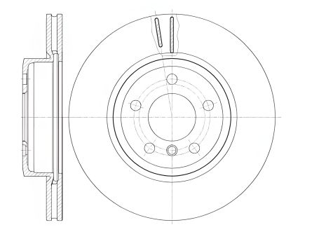 Гальмівний диск BMW X3, REMSA (697810)