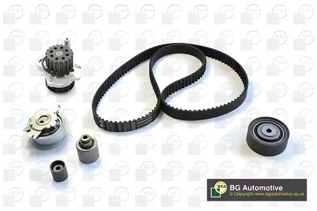 ГРМ комплект ременя + помпа SKODA RAPID, SEAT ALHAMBRA, BGA (TB0190CPK)