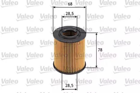 Нафтофільтр -земля, Alpina D10, Valeo (586528)