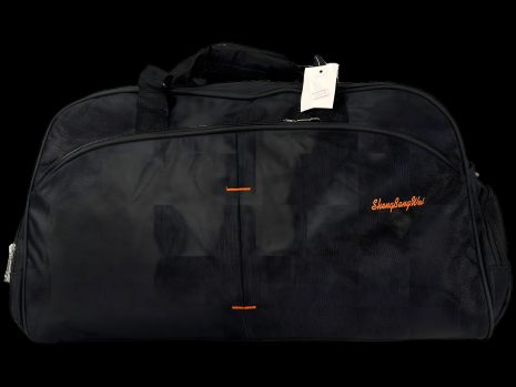 Дорожня сумка ShengBengWei чорна (8091-3-1) на два відділення