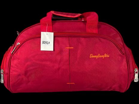 Дорожня сумка червона, 17л, на два відділення