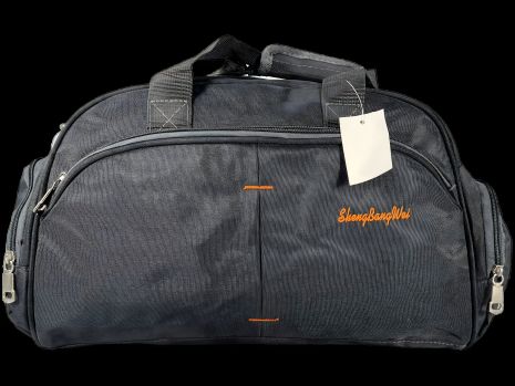 Сумка дорожня на два відділення, 17 л, сіра