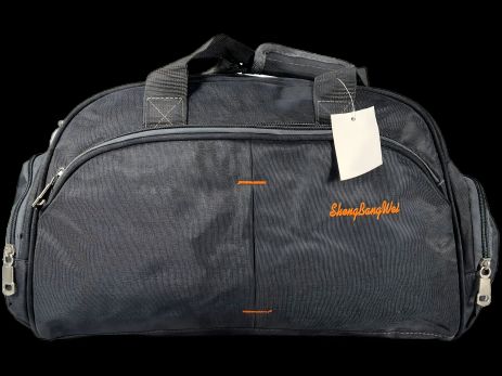 Дорожная сумка на два отделения (17 л), цвет серый