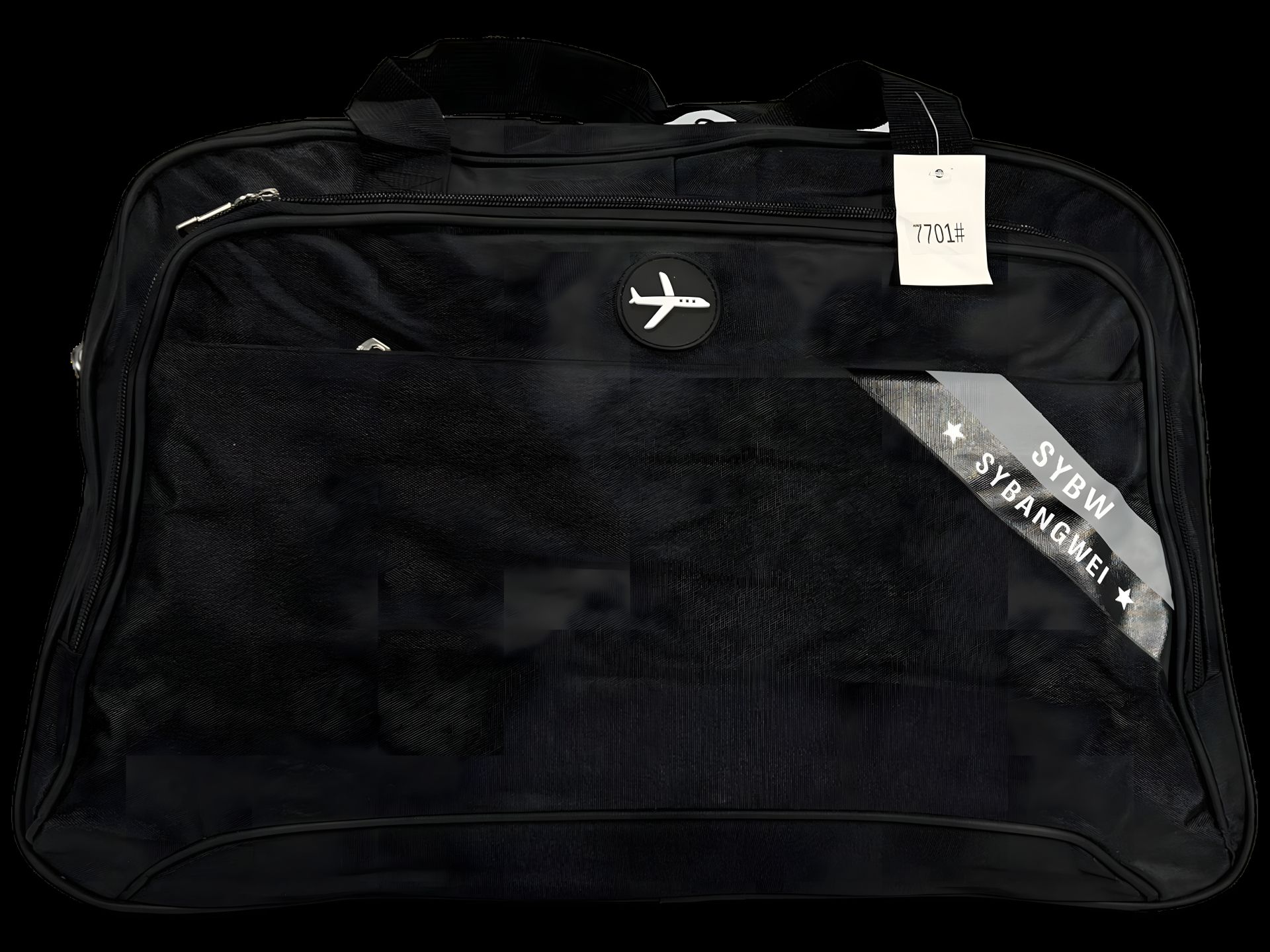 Велика дорожня сумка на три відділення 42 л, чорна, багатоцільова Велика дорожня сумка на три відділення 42 л, чорна, багатоцільова