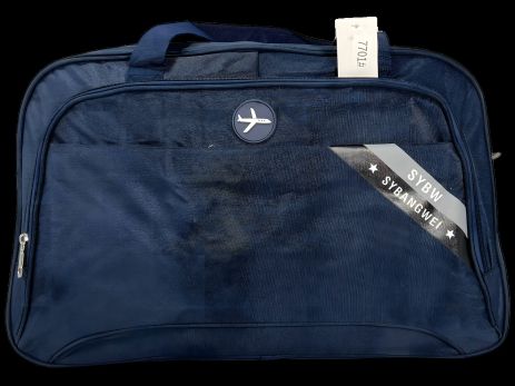 Синяя дорожная сумка на три отдела, 42 л