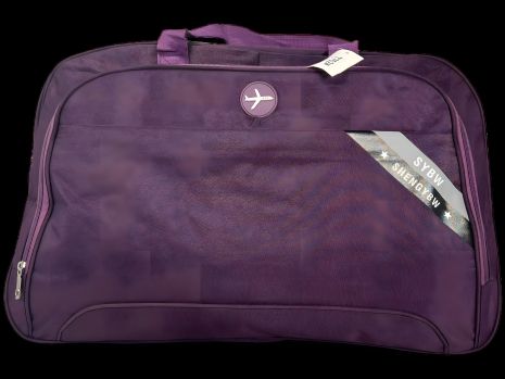Дорожная сумка на три отделения, 58 л, фиолетовая