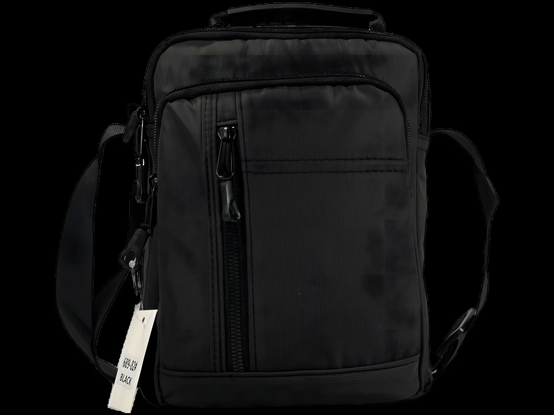 Классическая сумка через плечо с тремя отделениями, 4 л, черная Классическая сумка через плечо с тремя отделениями, 4 л, черная