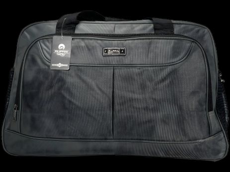 Дорожня сумка з двома відділеннями, 58 л, сіра колір