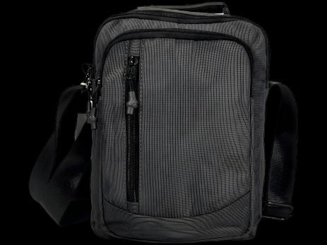 Практична сумка через плече на 4 відділення, сіра Практична сумка через плече на 4 відділення, сіра