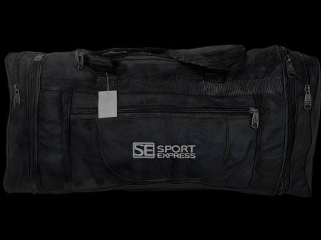 Дорожная сумка с двумя отделениями, 74 л, черного цвета