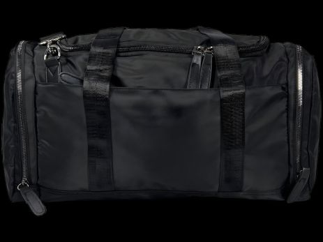 Черная дорожная сумка на два отделения, 25 л