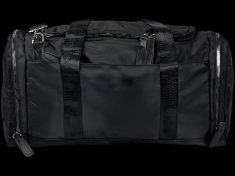 Черная дорожная сумка на два отделения, 25 л