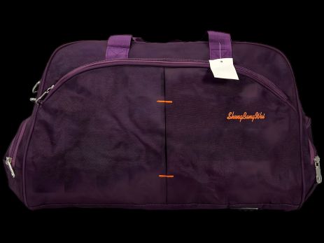 Дорожная спортивная сумка ShengBengWei на два отделения 8091-2-4 фиолетовая