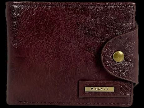 Кошелек мужской с монетницей и картхолдером, цвет коричневый