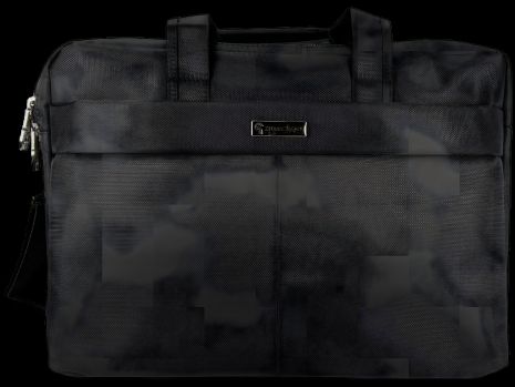 Современная сумка для ноутбука на четыре отделения, черная