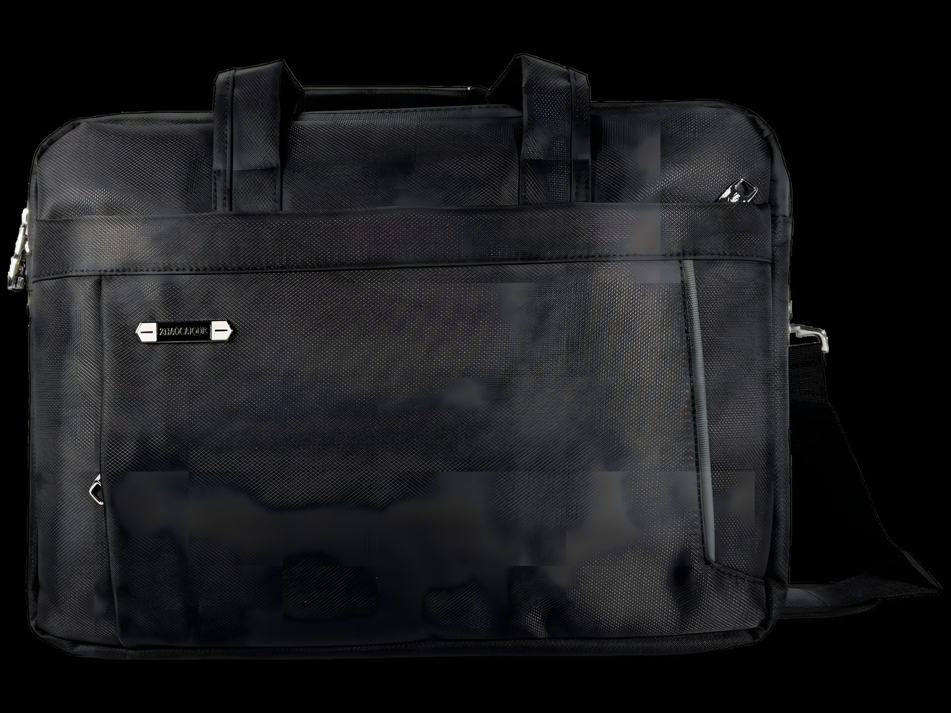 Черная сумка для ноутбука с пятью отделениями, комфортная Черная сумка для ноутбука с пятью отделениями, комфортная