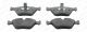 Комплект тормозных колодок для дисковых тормозов MG MG, BMW X3, FERODO (FDB4752)