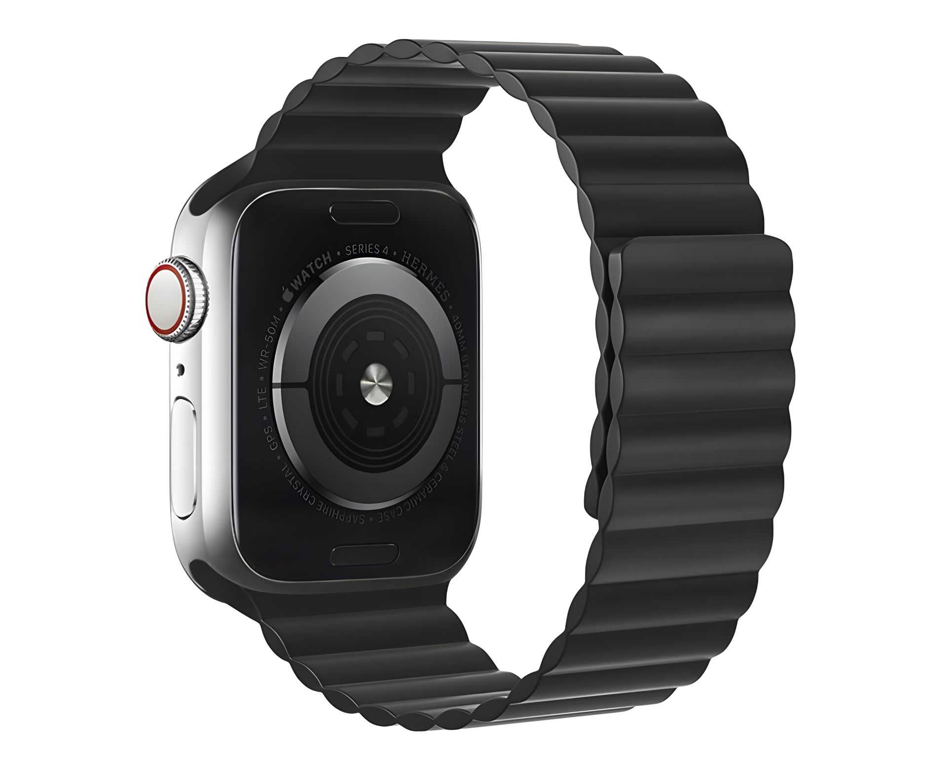 Ремінець силіконовий Hoco iWatch WA07 magnetic 42/ 44/ 45/ 49mm black Ремінець силіконовий Hoco iWatch WA07 magnetic 42/ 44/ 45/ 49mm black
