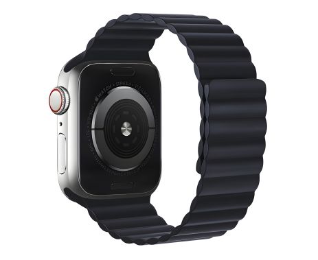 Ремешок силиконовый Hoco iWatch WA07 magnetic 42/ 44/ 45/ 49mm midnight blue Ремешок силиконовый Hoco iWatch WA07 magnetic 42/ 44/ 45/ 49mm midnight blue