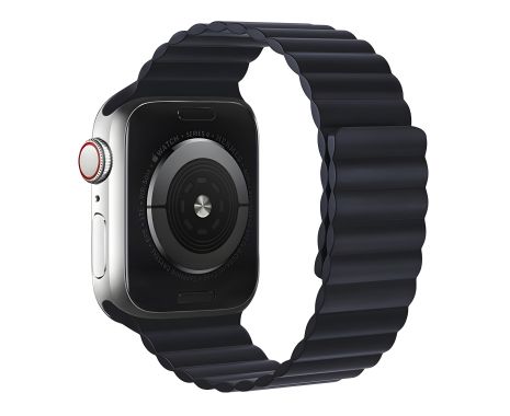 Ремешок силиконовый Hoco iWatch WA07 magnetic 42/ 44/ 45/ 49mm midnight blue Ремешок силиконовый Hoco iWatch WA07 magnetic 42/ 44/ 45/ 49mm midnight blue
