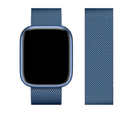 Ремешок металлический Hoco iWatch WA03 milanese steel 42/ 44/ 45/ 49mm blue