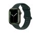 Ремінець силіконовий Hoco iWatch WA08 honeycomb 42/ 44/ 45/ 49mm olive green Ремінець силіконовий Hoco iWatch WA08 honeycomb 42/ 44/ 45/ 49mm olive green