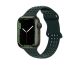 Ремінець силіконовий Hoco iWatch WA08 honeycomb 42/ 44/ 45/ 49mm olive green