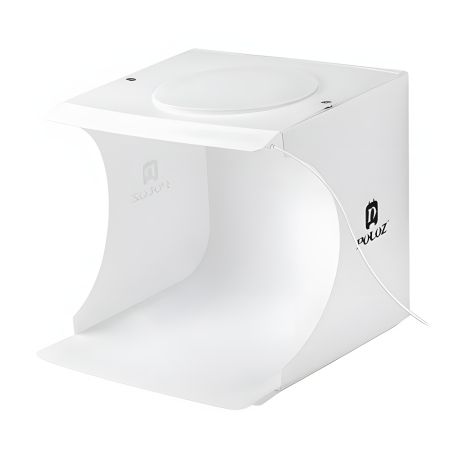 Лайткуб (фотобокс) Puluz PU5023 LED (24 х 23 х 22 см) білий