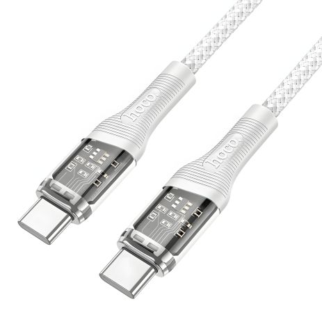 Кабель Hoco U111 Type-C to Lightning PD 1.2m светло-серый Кабель Hoco U111 Type-C to Lightning PD 1.2m светло-серый